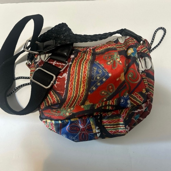 LAMB African Shell and Mahi Print Crossbody Messenger Bag - Picture 3 of 4